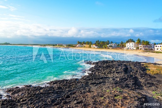 Bild på Beach on Isabela Island in Galapagos